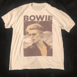 David Bowie graphic tee